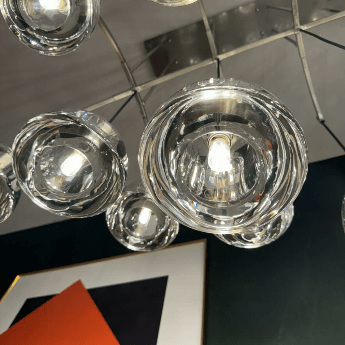 Hemispheae Round Chandelier 36″48”60” - GILDLAMPS