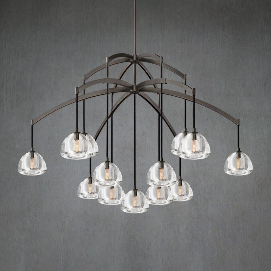 Hemispheae Round Chandelier 36″48”60” - GILDLAMPS