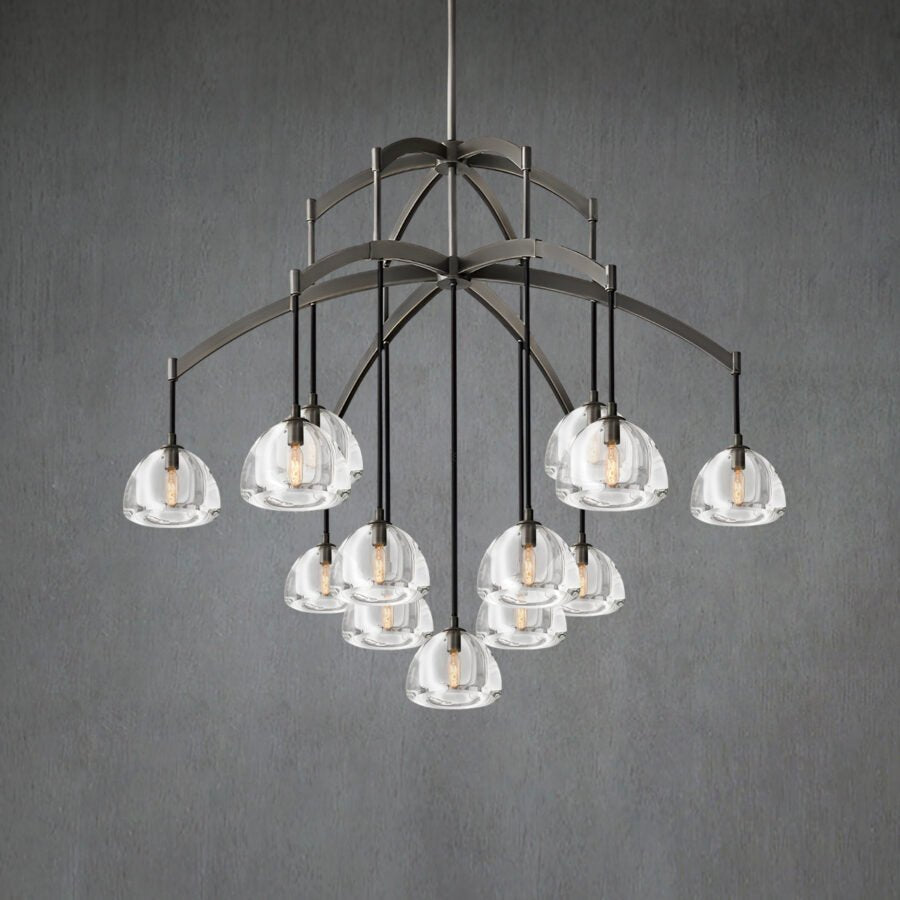 Hemispheae Round Chandelier 36″48”60” - GILDLAMPS