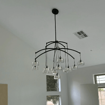 Hemispheae Round Chandelier 36″48”60” - GILDLAMPS