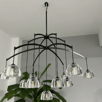 Hemispheae Round Chandelier 36″48”60” - GILDLAMPS