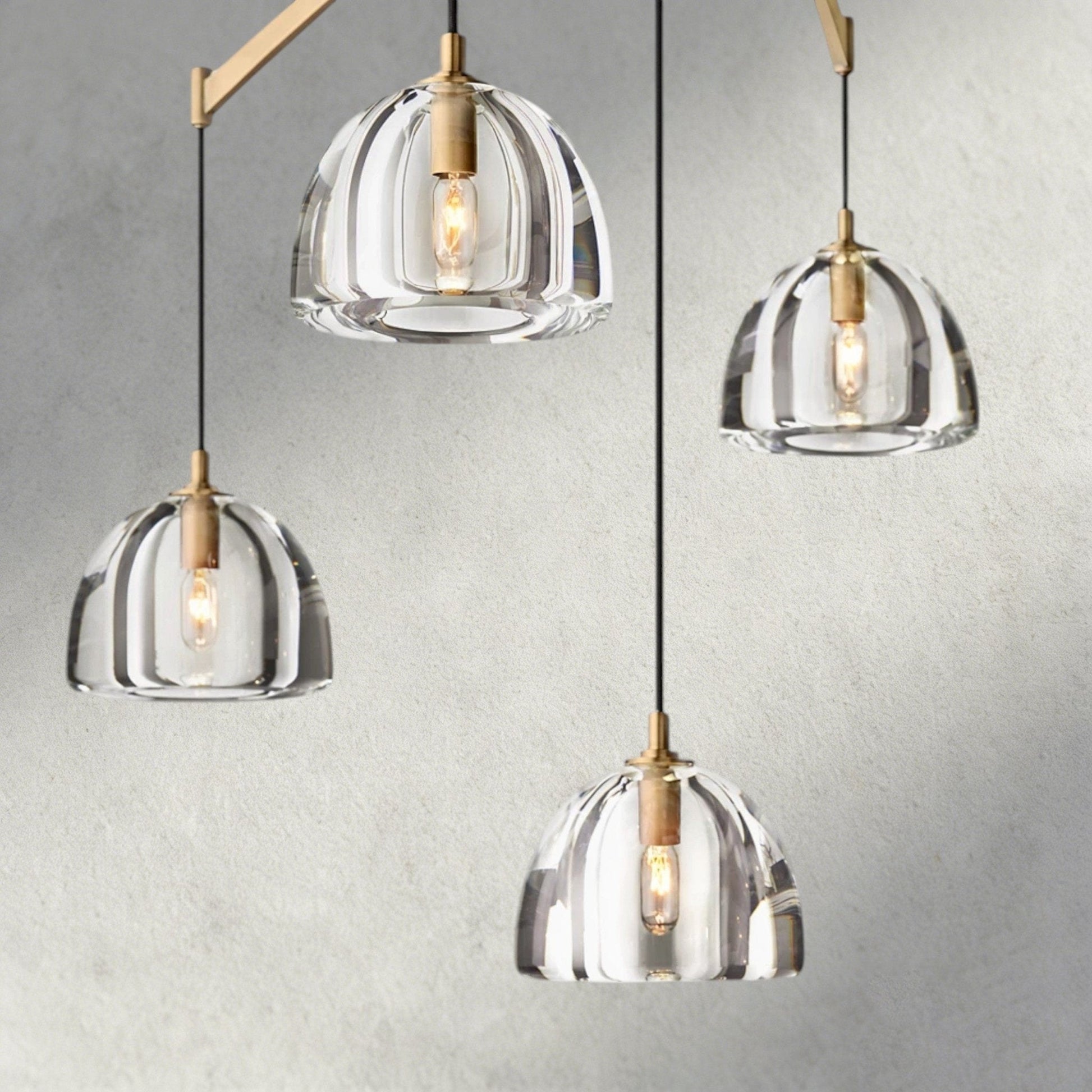 Hemispher Linear Chandelier - GILDLAMPS