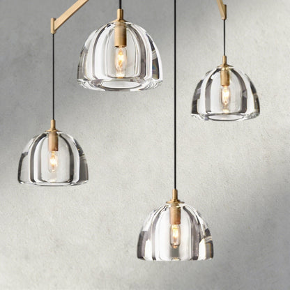 Hemispher Linear Chandelier - GILDLAMPS