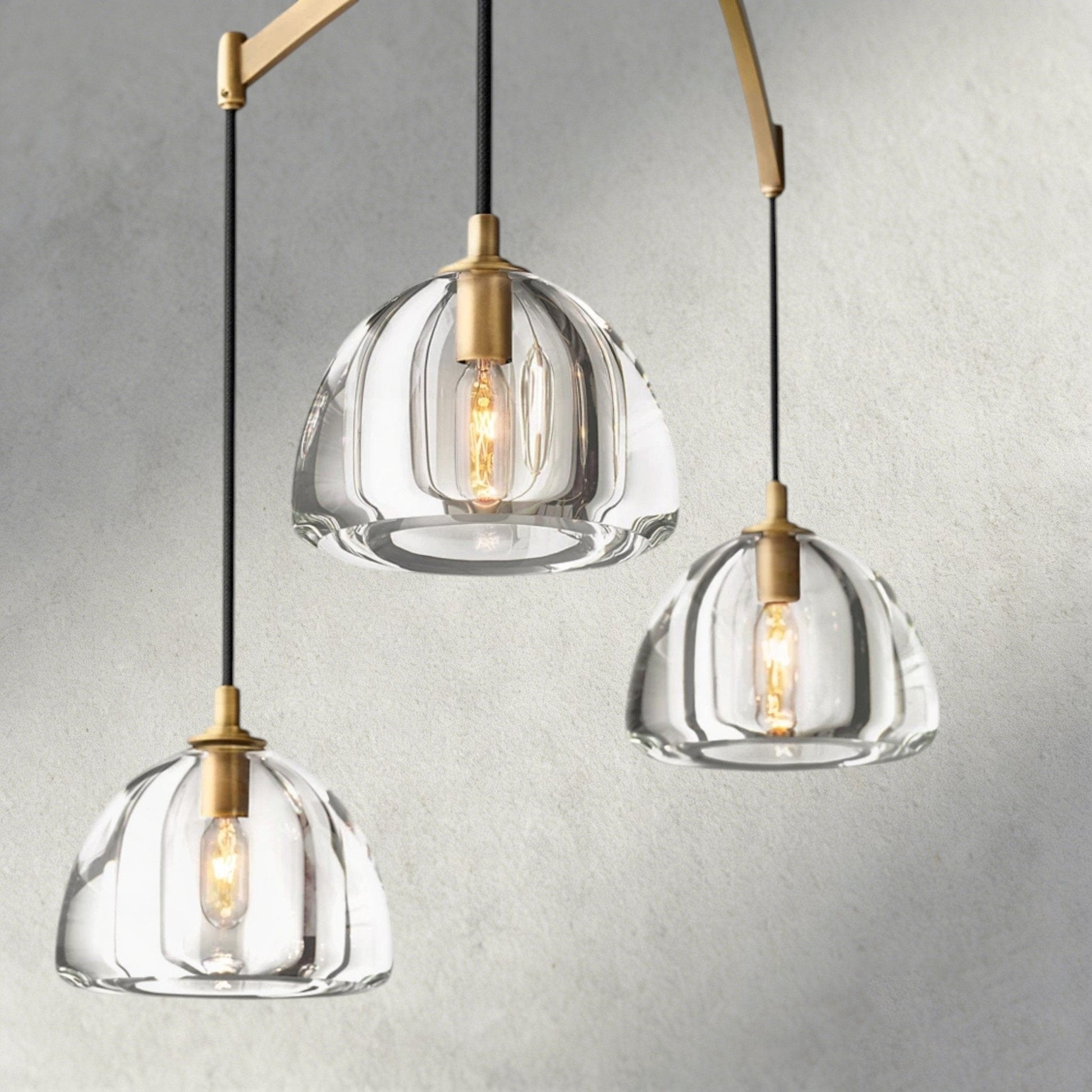 Hemispher Linear Chandelier - GILDLAMPS