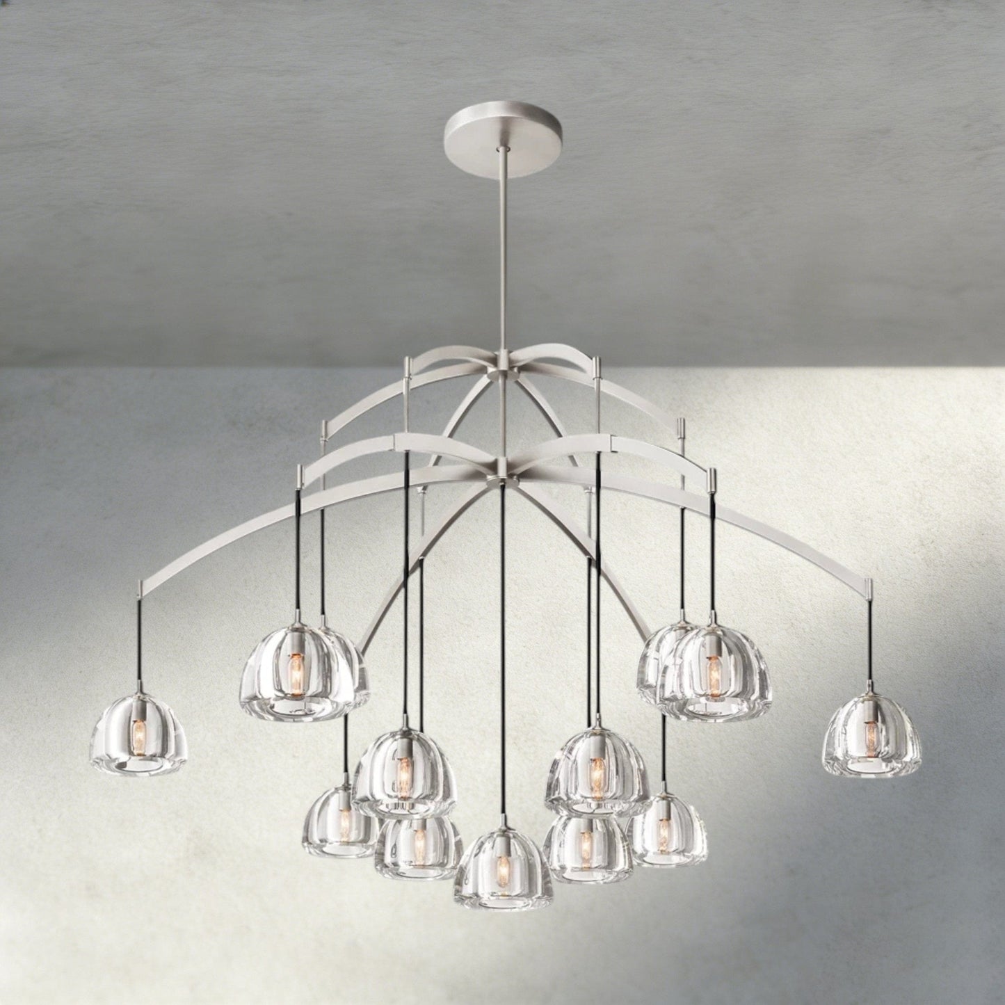 Hemispher Round Chandelier - GILDLAMPS