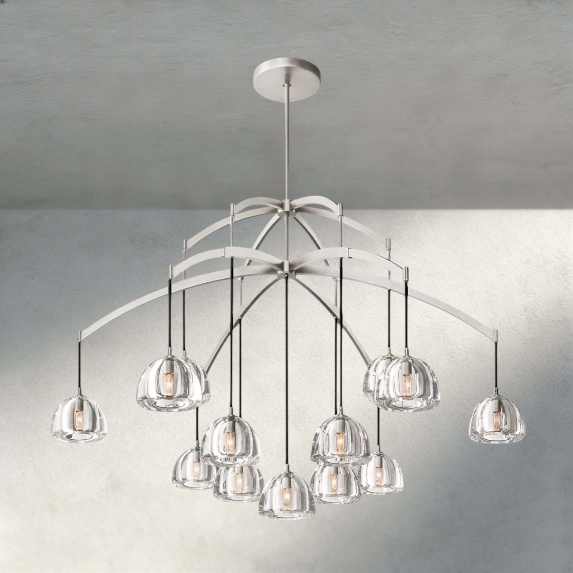 Hemispher Round Chandelier - GILDLAMPS