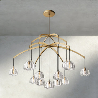 Hemispher Round Chandelier - GILDLAMPS