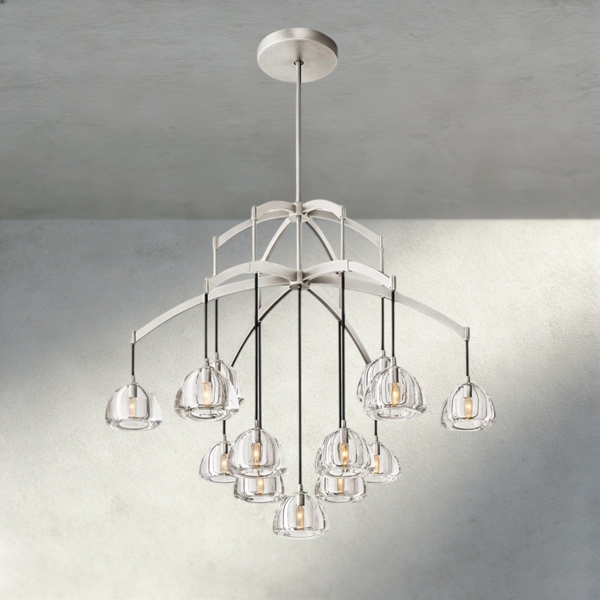 Hemispher Round Chandelier - GILDLAMPS