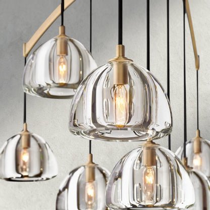 Hemispher Round Chandelier - GILDLAMPS