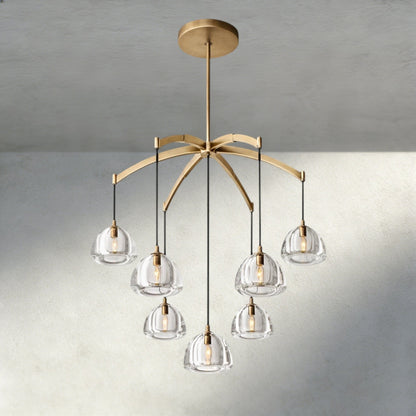 Hemispher Round Chandelier - GILDLAMPS