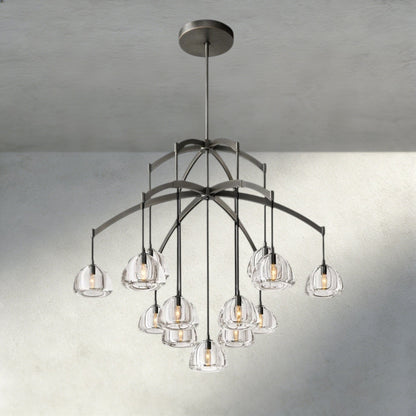 Hemispher Round Chandelier - GILDLAMPS