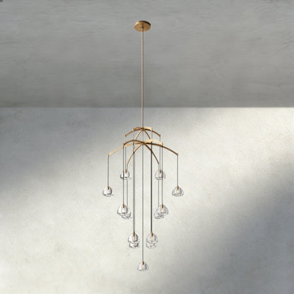 Hemispher Round Chandelier - GILDLAMPS