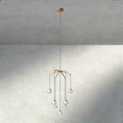 Hemispher Round Chandelier - GILDLAMPS