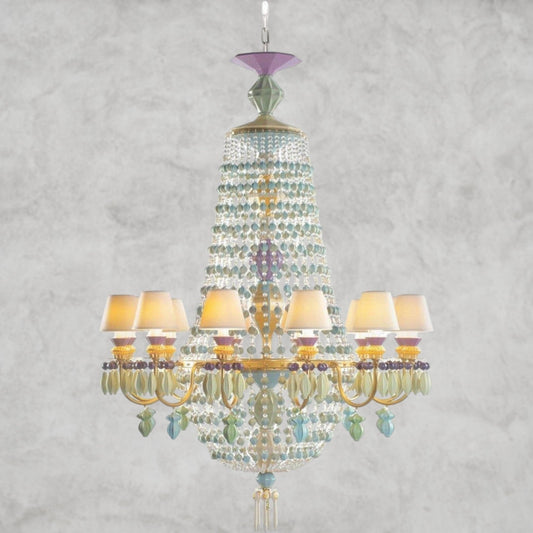 Hermitage Cote d'Azur 12 - Lights Chandelier - GILDLAMPS