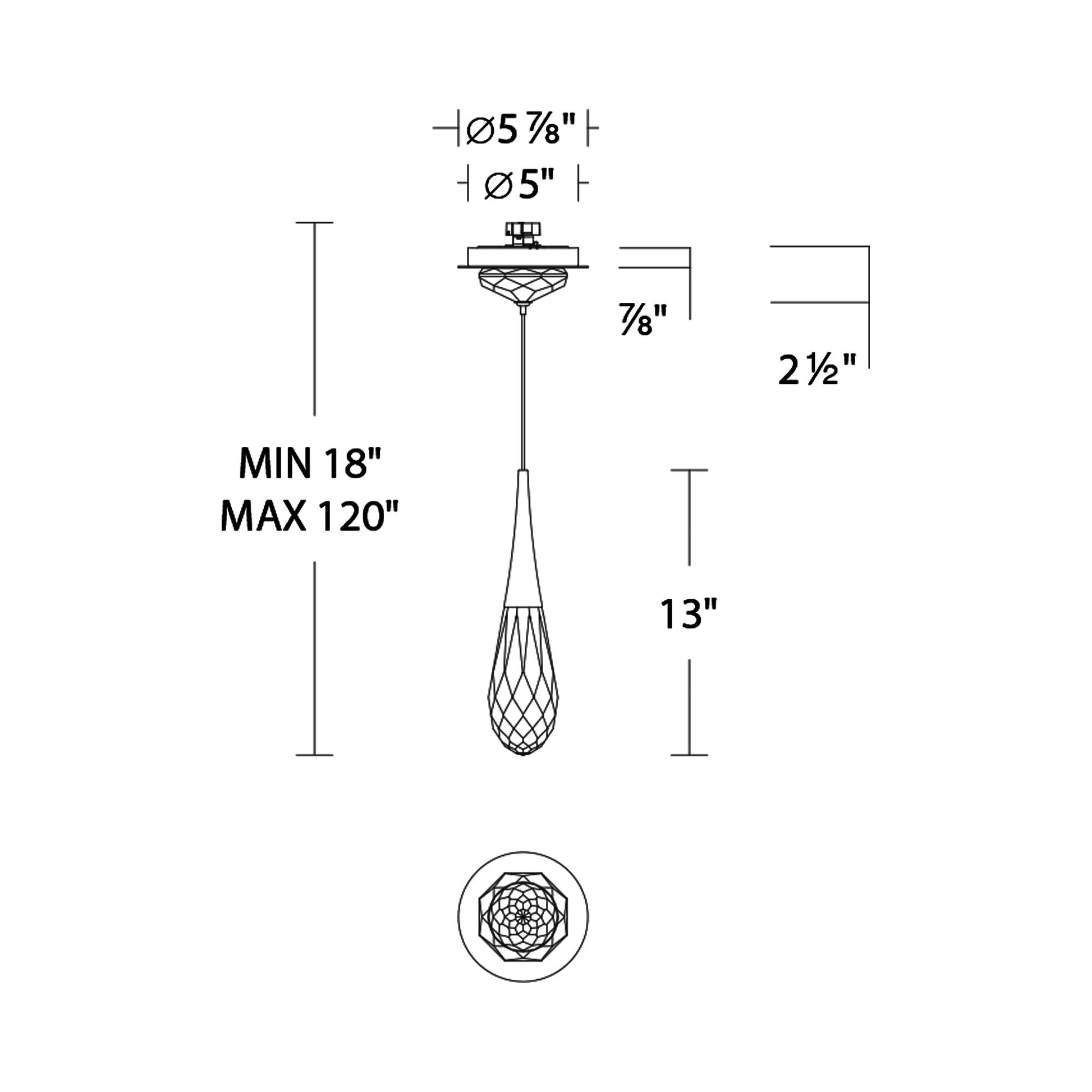 Hibiscus LED Mini Pendant Light - GILDLAMPS