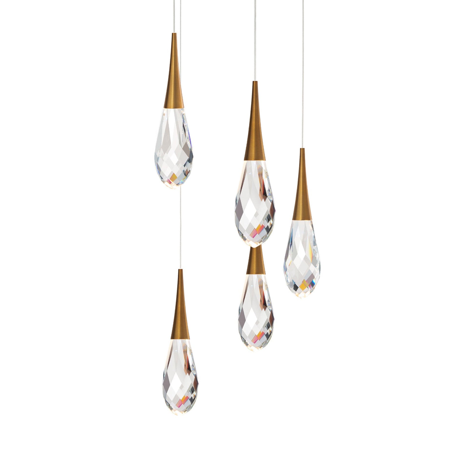 Hibiscus LED Multi Light Pendant Light - GILDLAMPS