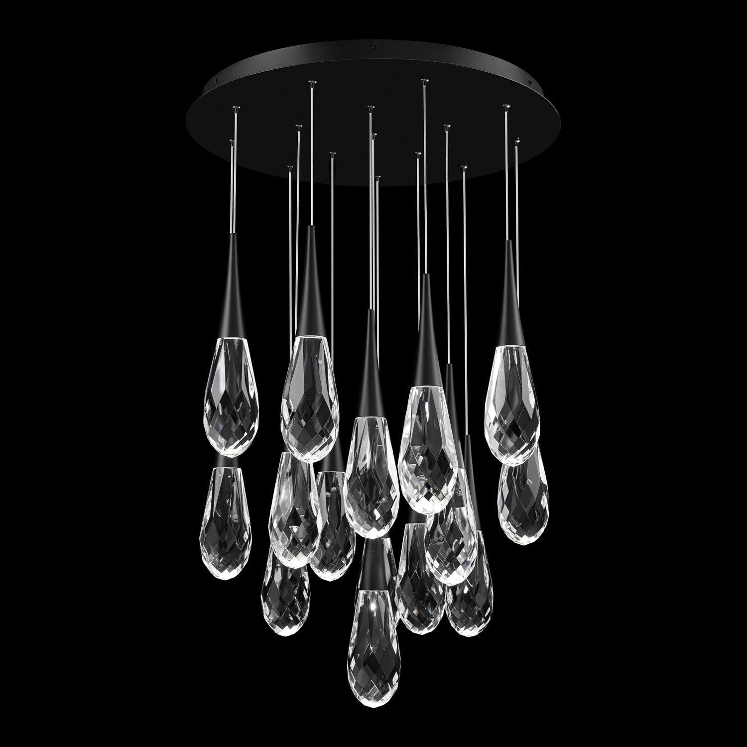 Hibiscus LED Multi Light Pendant Light - GILDLAMPS