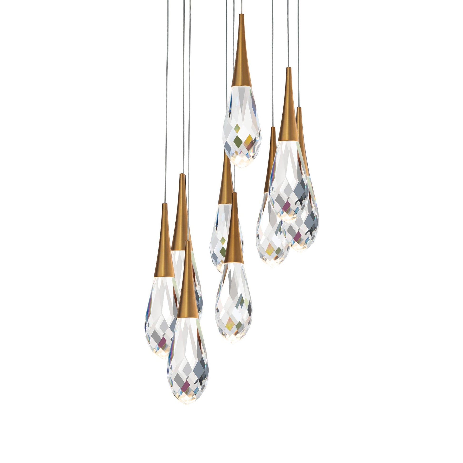 Hibiscus LED Multi Light Pendant Light - GILDLAMPS