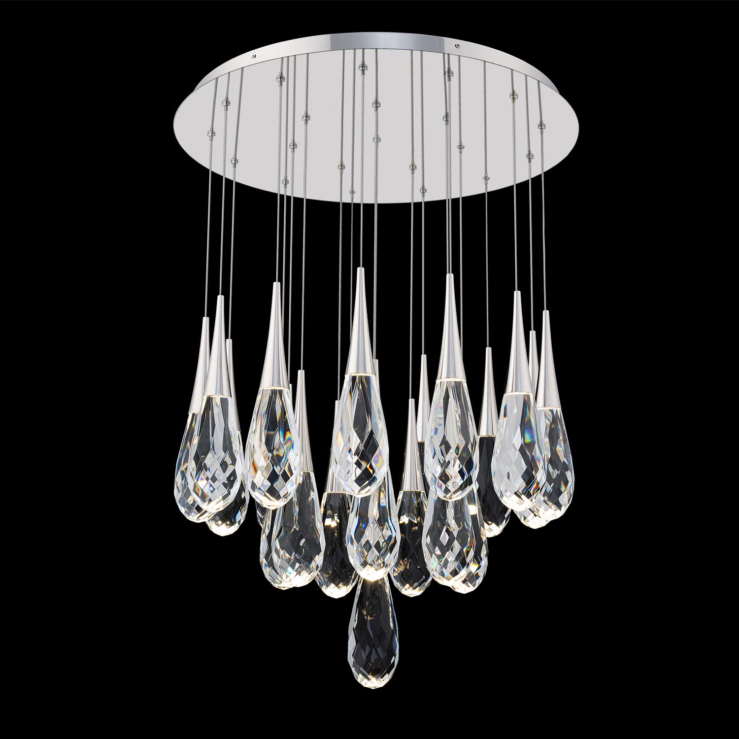 Hibiscus LED Multi Light Pendant Light - GILDLAMPS