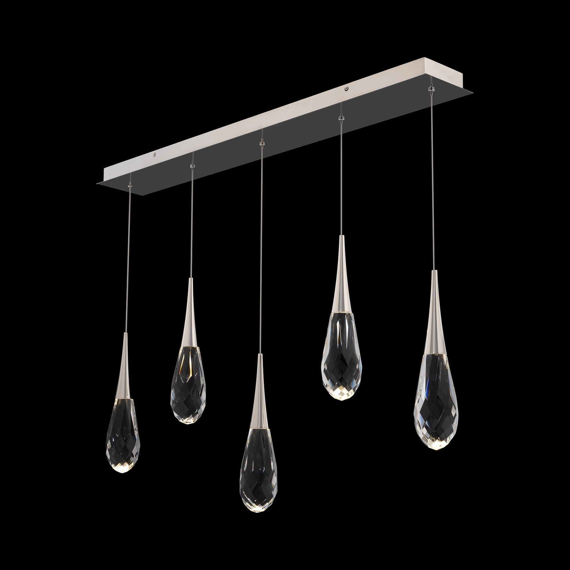 Hibiscus Linear LED Multi Pendant Light - GILDLAMPS