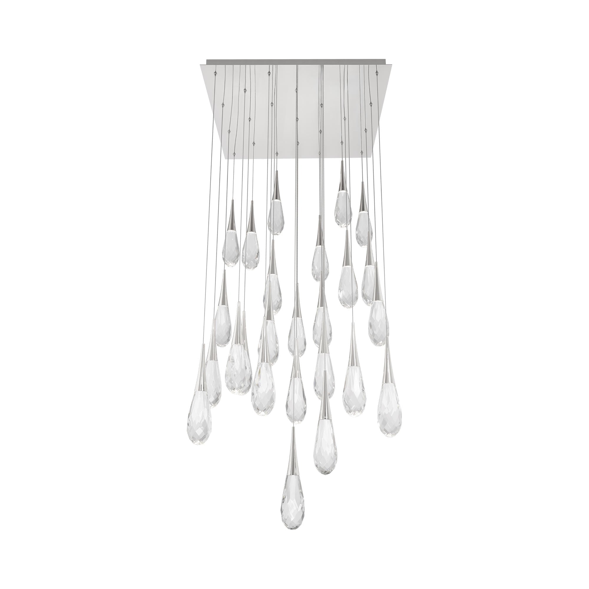Hibiscus Square LED Multi Pendant Light - GILDLAMPS