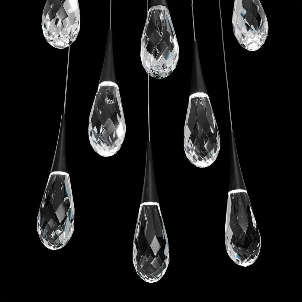 Hibiscus Square LED Multi Pendant Light - GILDLAMPS
