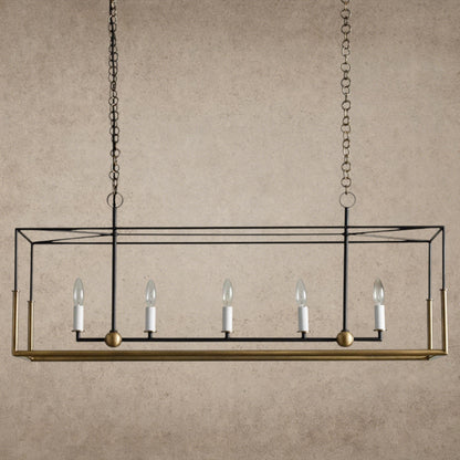 Holt Linear Chandelier 43 inch, 55 inch
