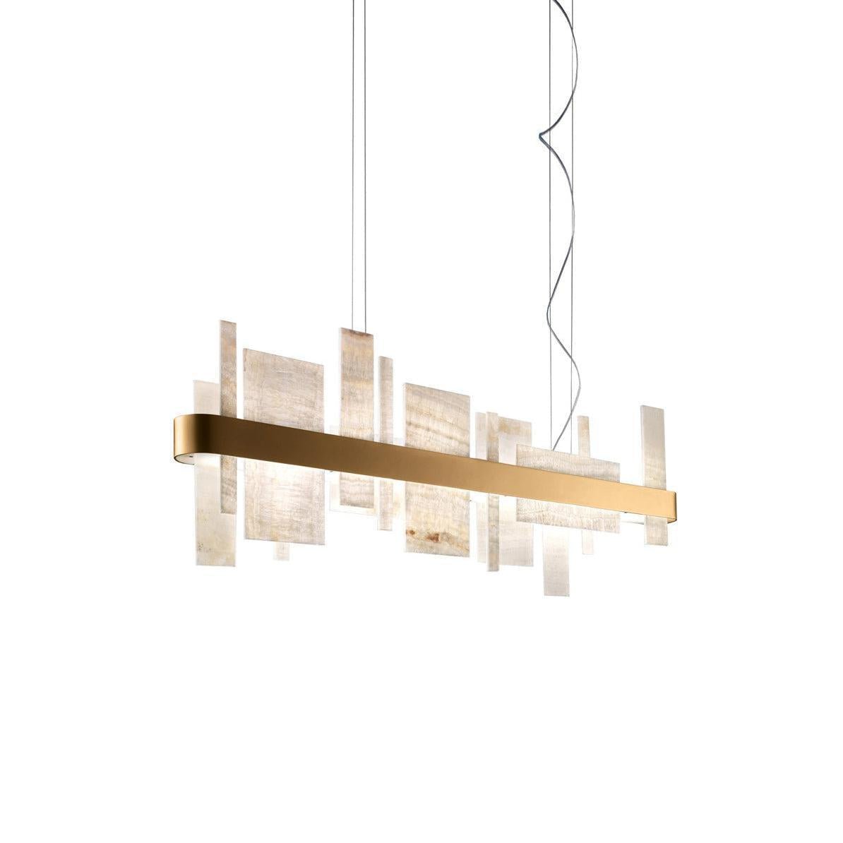 Honice LED Alabaster Chandelier - GILDLAMPS