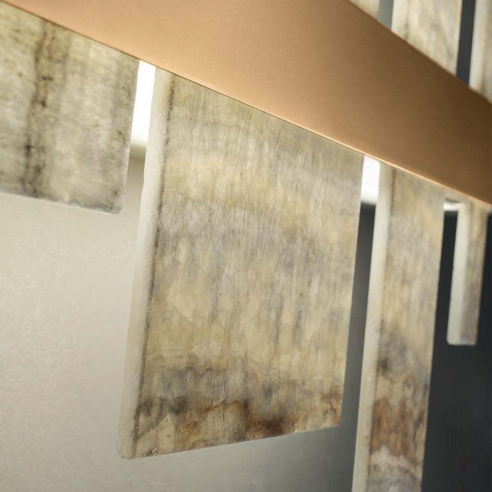 Honice LED Alabaster Chandelier - GILDLAMPS