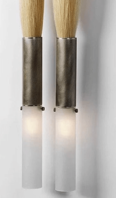 Horsehair Wall Sconce 30''H - GILDLAMPS