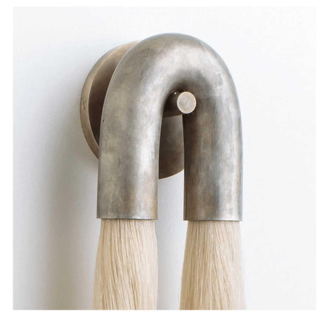 Horsehair Wall Sconce 30''H - GILDLAMPS