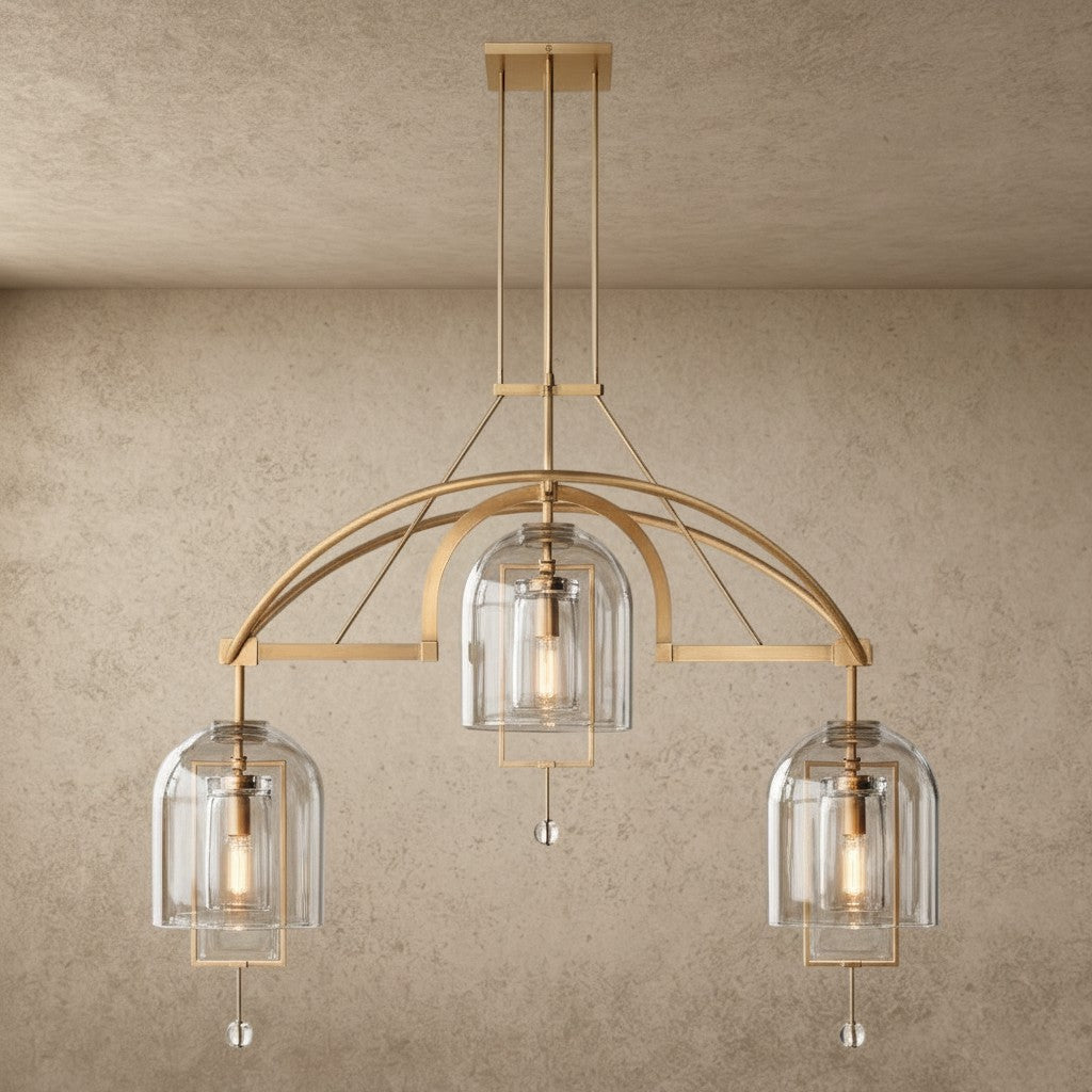 Fulcrum Linear Chandelier 48 inch, 60 inch