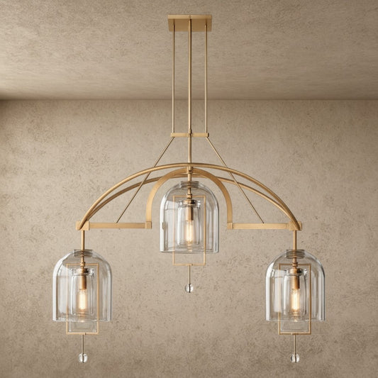 Fulcrum Linear Chandelier 48 inch, 60 inch