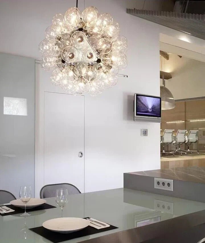 Italian Designer Creative Glass Ball Chandelier - GILDLAMPS