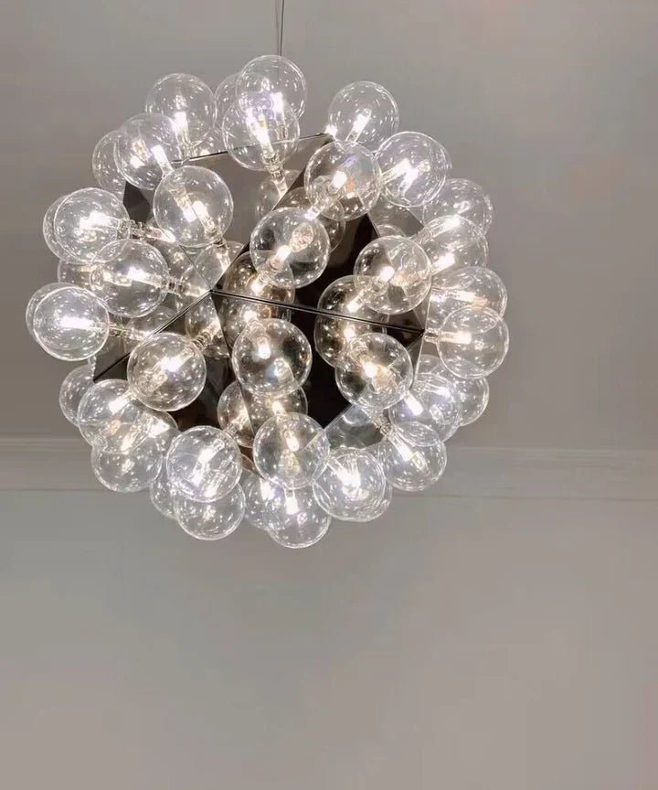 Italian Designer Creative Glass Ball Chandelier - GILDLAMPS