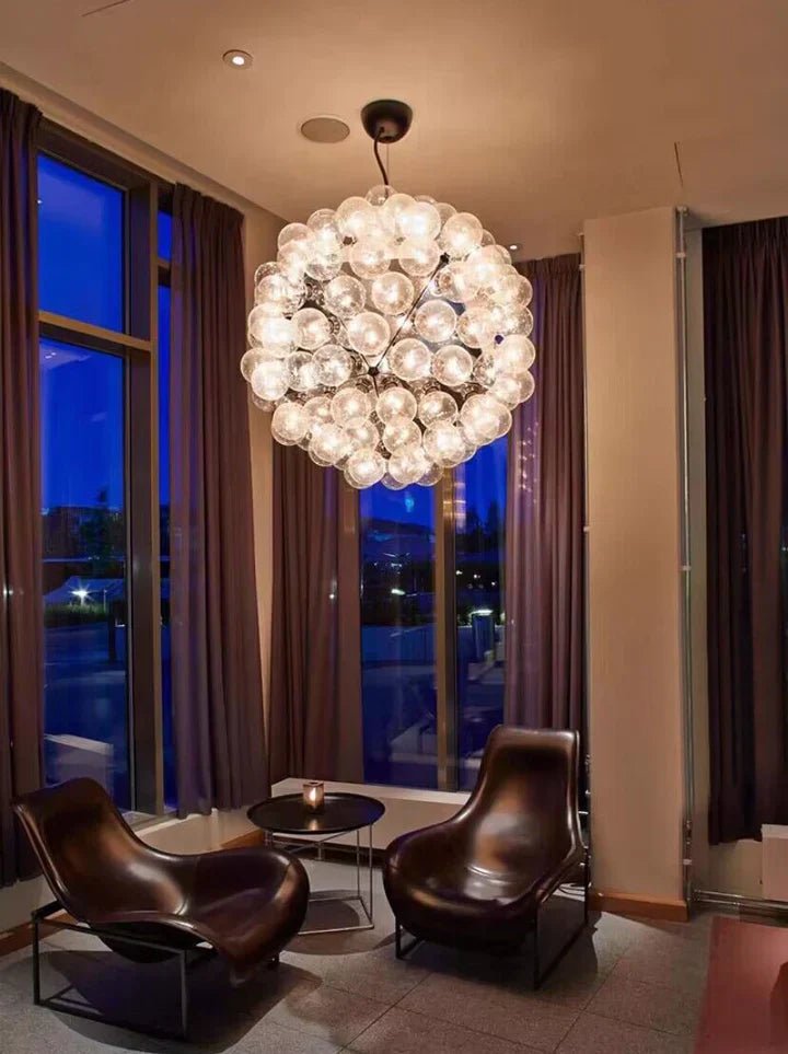 Italian Designer Creative Glass Ball Chandelier - GILDLAMPS