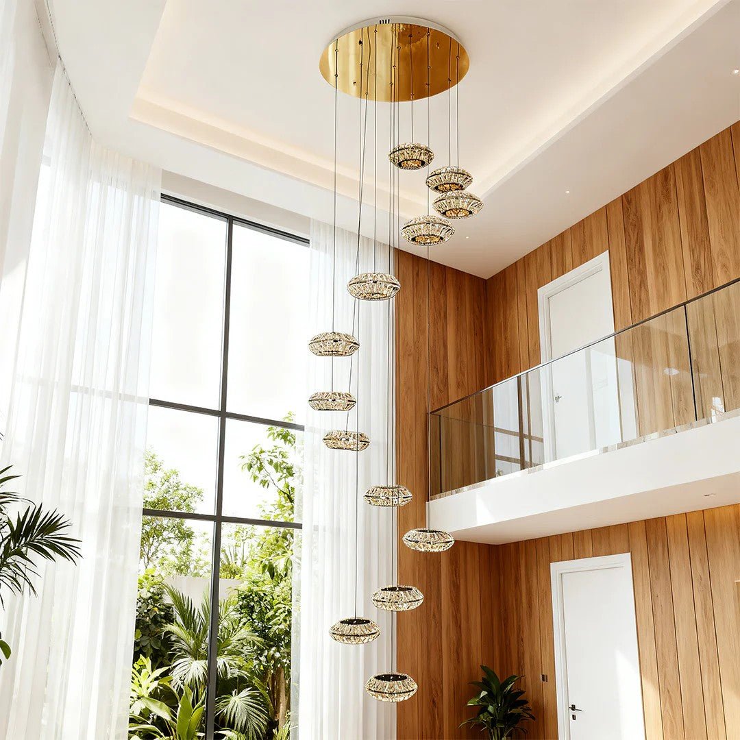 Italian Style Chandeliers Duplex Luxury Ceiling Lights - GILDLAMPS