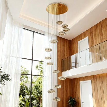 Italian Style Chandeliers Duplex Luxury Ceiling Lights - GILDLAMPS