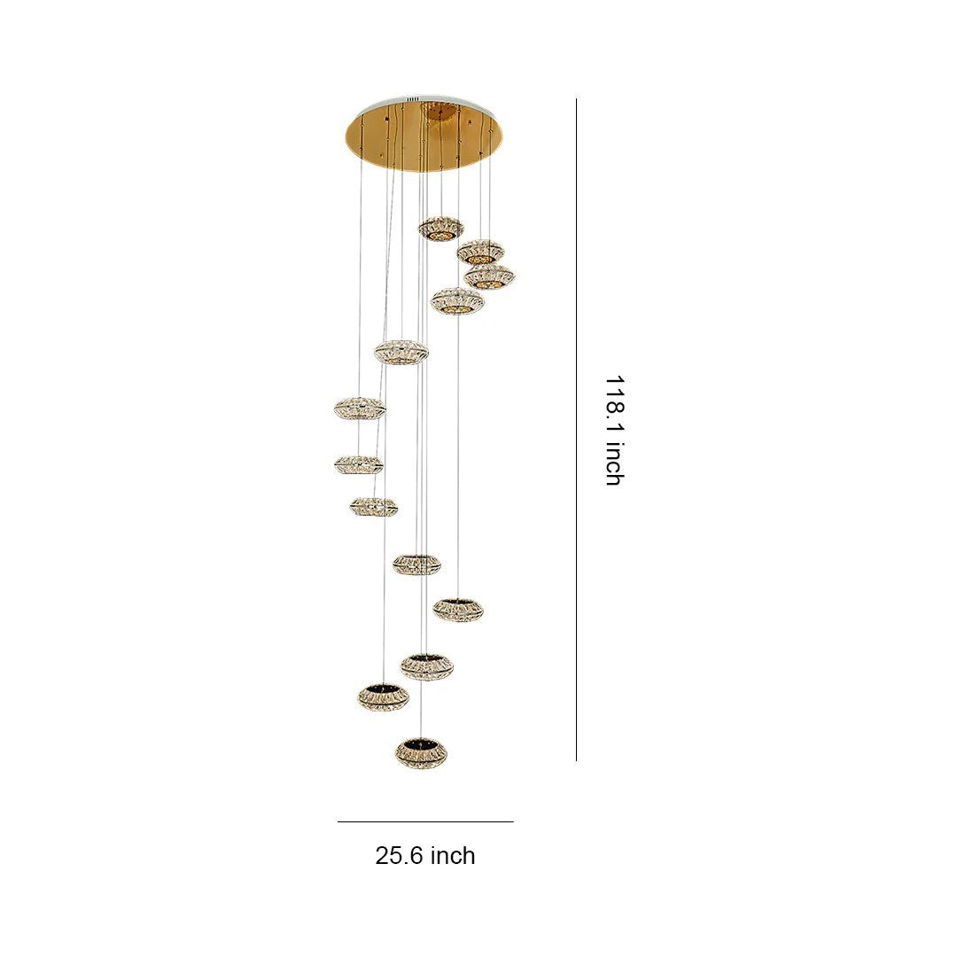 Italian Style Chandeliers Duplex Luxury Ceiling Lights - GILDLAMPS
