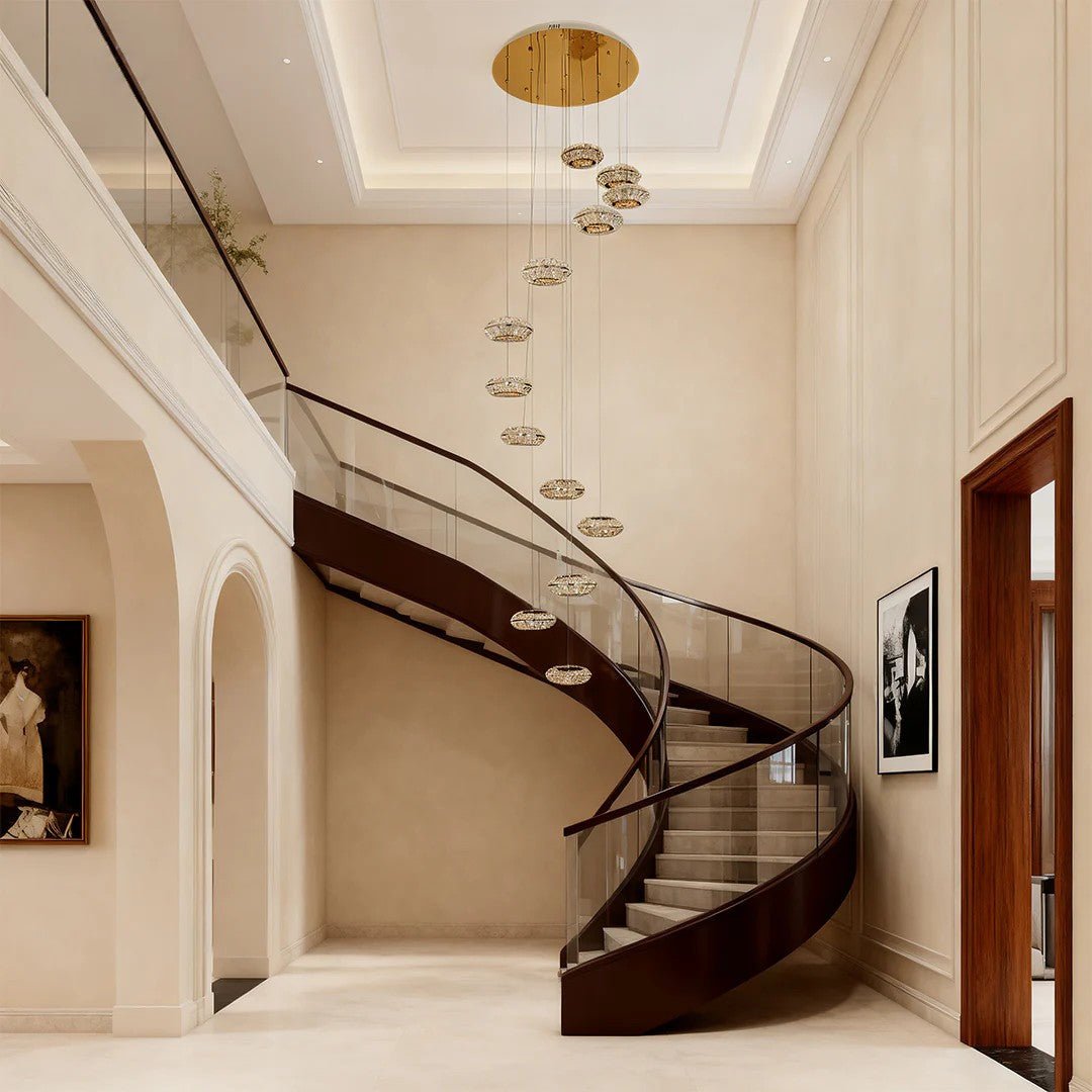 Italian Style Chandeliers Duplex Luxury Ceiling Lights - GILDLAMPS