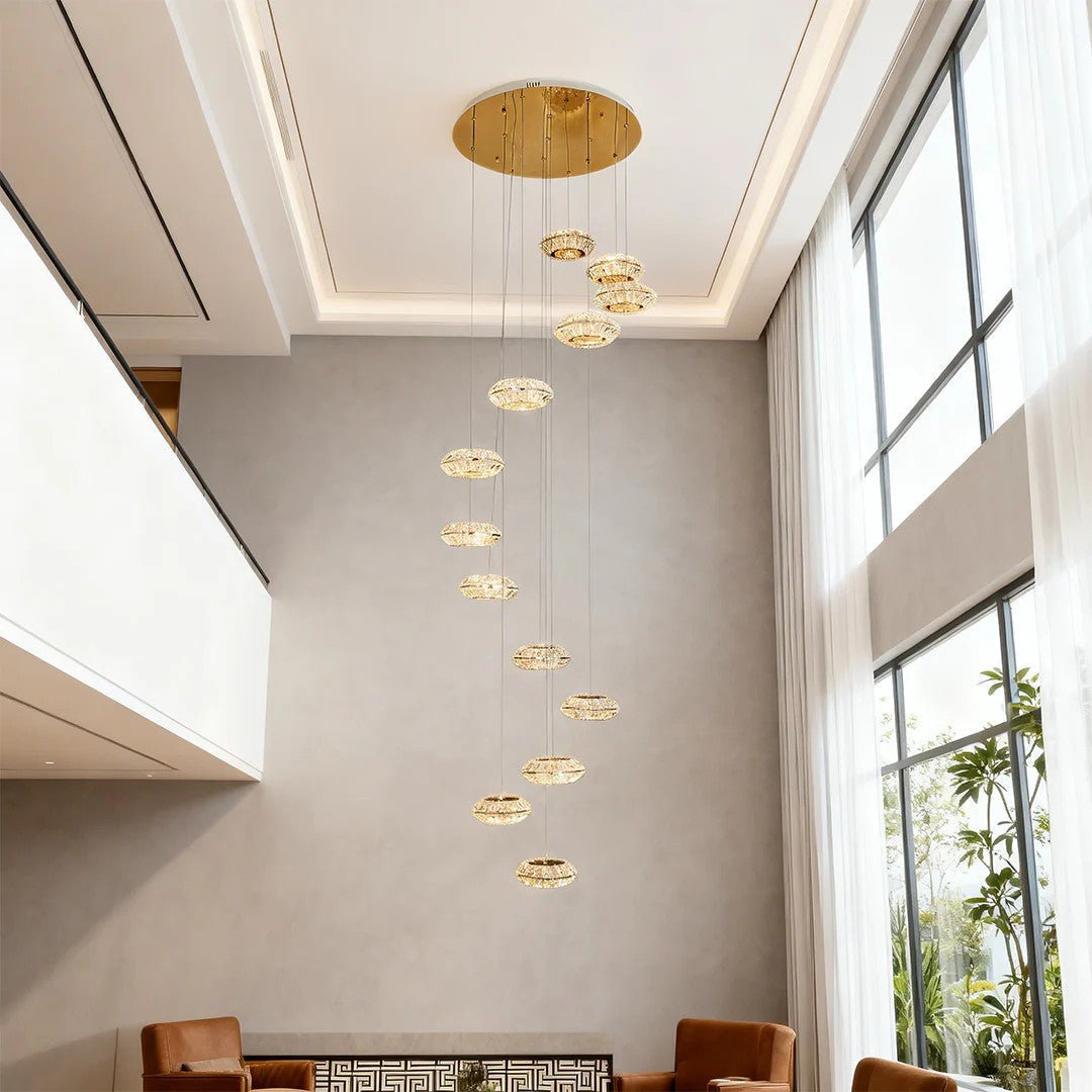 Italian Style Chandeliers Duplex Luxury Ceiling Lights - GILDLAMPS