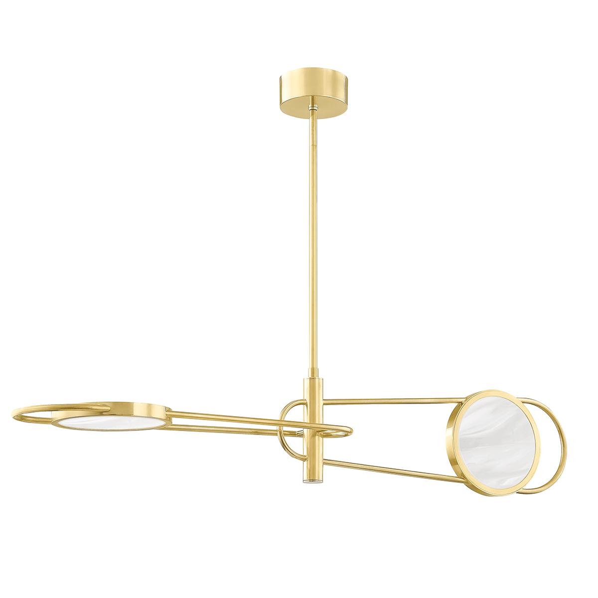 Jervis Alabaster Pendant S/L - 8724 - Hudson Valley - GILDLAMPS