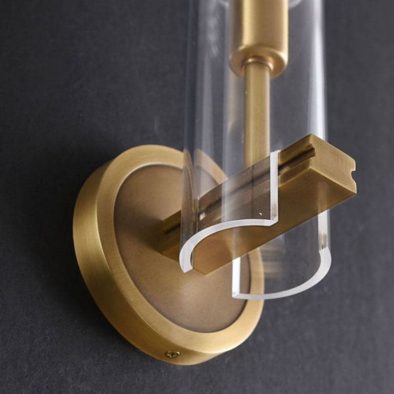 Kaleidoscope Single Head Wall Sconce, Brass - GILDLAMPS