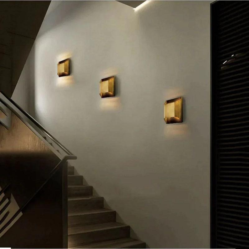 Keseau Mechanic Brass Wall Sconce - GILDLAMPS