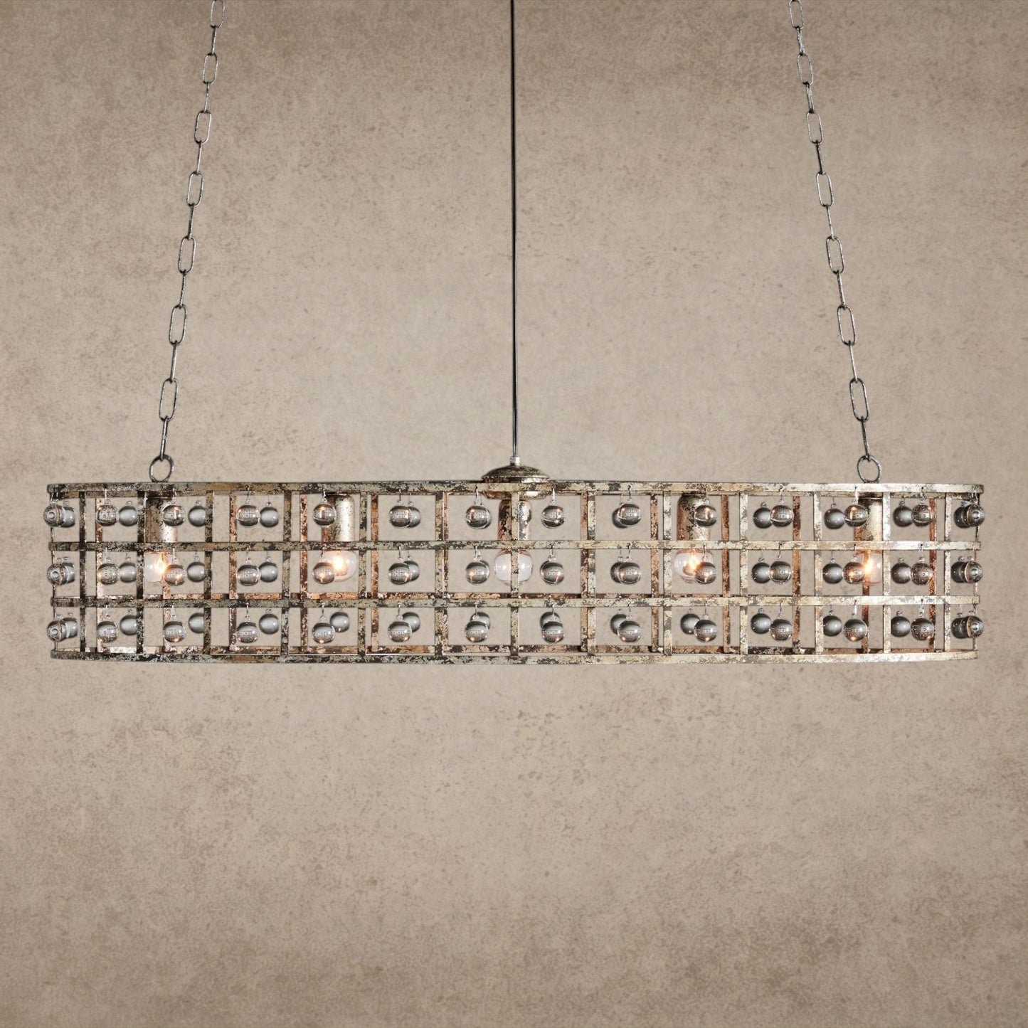 La Cage Oval Chandelier