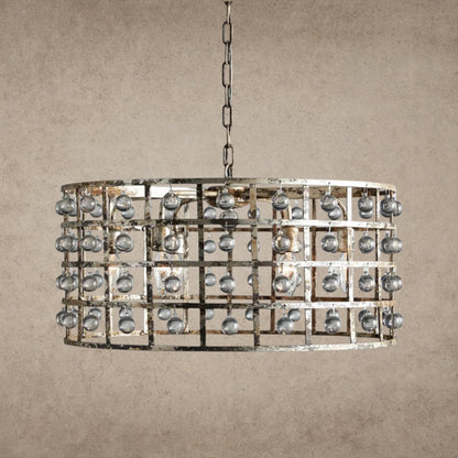 La Cage Round Chandelier 6 inch, 8 inch, 12 inch