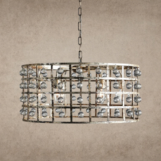 La Cage Round Chandelier 6 inch, 8 inch, 12 inch