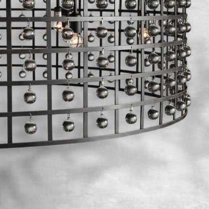 La Cage Round Chandelier 6/8/12 Light - GILDLAMPS