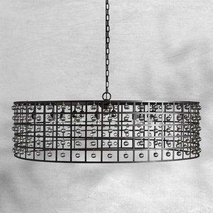 La Cage Round Chandelier 6/8/12 Light - GILDLAMPS
