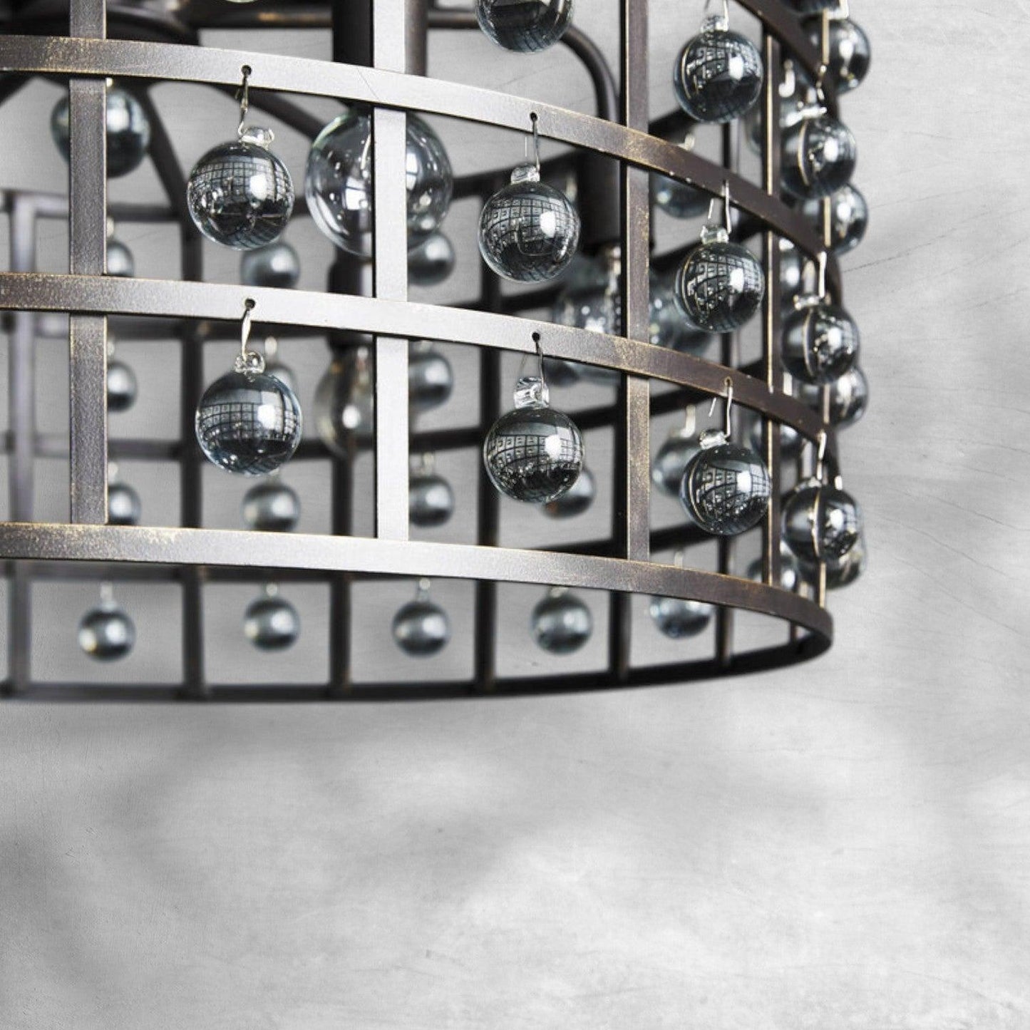 La Cage Round Chandelier 6/8/12 Light - GILDLAMPS